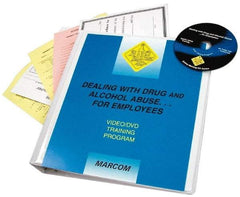 Marcom - Dealing with Drug and Alcohol Abuse for Employees, Multimedia Training Kit - 19 Minute Run Time DVD, English and Spanish - Apex Tool & Supply