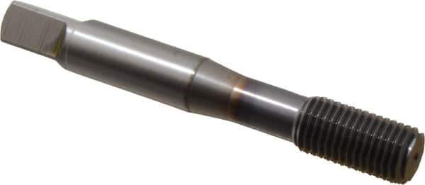 OSG - M10x1.25 Metric Fine D9 Thread Limit Bottoming Thread Forming Tap - Powdered Metal High Speed Steel, TiCN Finish, 2-15/16" OAL, 1-1/4" Thread Length, Right Hand Thread, Series EXOTAP NRT - Apex Tool & Supply