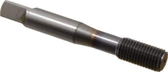 OSG - M10x1.25 Metric Fine D9 Thread Limit Bottoming Thread Forming Tap - Powdered Metal High Speed Steel, TiCN Finish, 2-15/16" OAL, 1-1/4" Thread Length, Right Hand Thread, Series EXOTAP NRT - Apex Tool & Supply