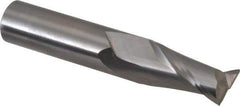 OSG - 16mm, 32mm LOC, 16mm Shank Diam, 89mm OAL, 2 Flute, Solid Carbide Square End Mill - Single End, Uncoated, Spiral Flute, 30° Helix, Centercutting, Right Hand Cut, Right Hand Flute, Series 402 - Apex Tool & Supply