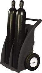 Enpac - Gas Cylinder Carts, Racks, Stands & Holders Type: Dual Cylinder Dolly Fits Cylinder Diameter: 13 (Inch) - Apex Tool & Supply