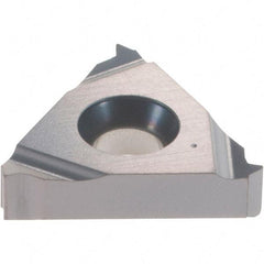 Iscar - 16EL External Left Hand 18 UN Laydown Threading Insert - Grade IC908, TiAlN Coated Carbide, 9.53mm Inscribed Circle - Apex Tool & Supply