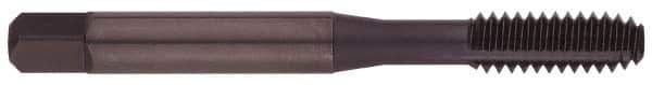 OSG - 5/8-11 UNC H9 Thread Limit Plug Thread Forming Tap - Cobalt, Oxide Finish, 3-13/16" OAL, 1-13/16" Thread Length, Right Hand Thread, Series HY-PRO NRT - Exact Industrial Supply