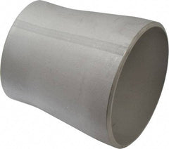 Merit Brass - 3 x 2-1/2" Grade 304L Stainless Steel Pipe Concentric Reducer - Butt Weld x Butt Weld End Connections - Apex Tool & Supply