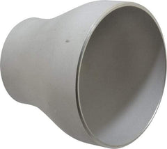Merit Brass - 4 x 2-1/2" Grade 304L Stainless Steel Pipe Concentric Reducer - Butt Weld x Butt Weld End Connections - Apex Tool & Supply