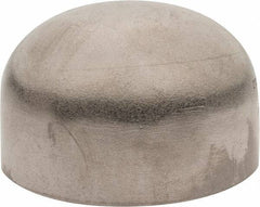 Merit Brass - 2" Grade 304L Stainless Steel Pipe End Cap - Butt Weld End Connections - Apex Tool & Supply