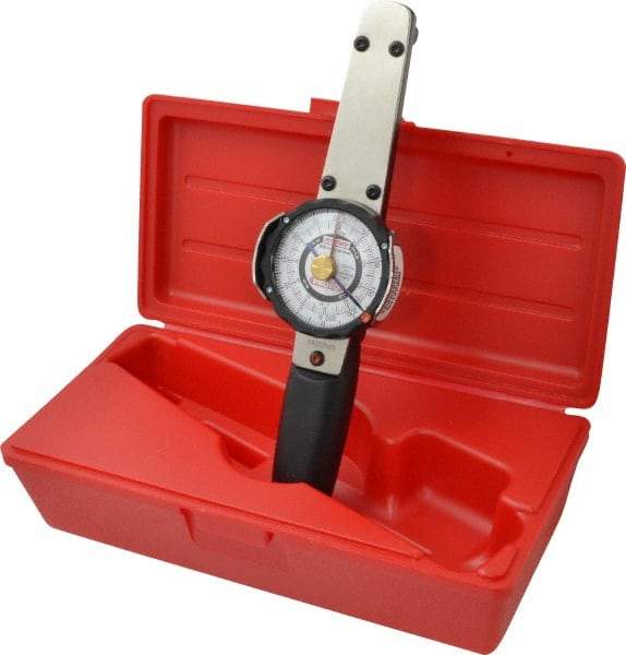 Proto - 3/8" Drive Dial Torque Wrench - 30 N/m Torque, 10" OAL, Fixed Head - Apex Tool & Supply