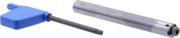 Iscar - MGCH, Indexable Grooving Tool Holder - GFQR Insert Compatibility, 9mm Shank Width, 83.5mm OAL, Through Coolant - Apex Tool & Supply
