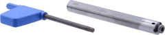 Iscar - MGCH, Indexable Grooving Tool Holder - GFQR Insert Compatibility, 9mm Shank Width, 83.5mm OAL, Through Coolant - Apex Tool & Supply