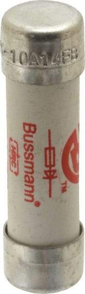 Cooper Bussmann - 250 VAC/VDC, 10 Amp, Fast-Acting Semiconductor/High Speed Fuse - 50.8mm OAL, 200 (RMS), 50 at DC kA Rating, 9/16" Diam - Apex Tool & Supply
