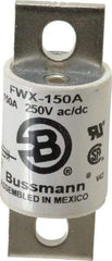 Cooper Bussmann - 250 VAC/VDC, 150 Amp, Fast-Acting Semiconductor/High Speed Fuse - Stud Mount Mount, 3-1/8" OAL, 200 (RMS), 50 at DC kA Rating, 1-7/32" Diam - Apex Tool & Supply