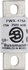 Cooper Bussmann - 250 VAC/VDC, 175 Amp, Fast-Acting Semiconductor/High Speed Fuse - Stud Mount Mount, 3-1/8" OAL, 200 (RMS), 50 at DC kA Rating, 1-7/32" Diam - Apex Tool & Supply