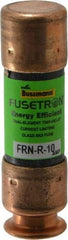 Cooper Bussmann - 125 VDC, 250 VAC, 10 Amp, Time Delay General Purpose Fuse - Fuse Holder Mount, 50.8mm OAL, 20 at DC, 200 (RMS) kA Rating, 9/16" Diam - Apex Tool & Supply