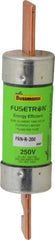 Cooper Bussmann - 125 VDC, 250 VAC, 200 Amp, Time Delay General Purpose Fuse - Bolt-on Mount, 7-1/8" OAL, 20 at DC, 200 (RMS) kA Rating, 1-9/16" Diam - Apex Tool & Supply