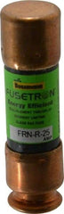Cooper Bussmann - 125 VDC, 250 VAC, 25 Amp, Time Delay General Purpose Fuse - Fuse Holder Mount, 50.8mm OAL, 20 at DC, 200 (RMS) kA Rating, 9/16" Diam - Apex Tool & Supply