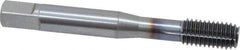 OSG - M8x1.25 Metric Coarse D5 Thread Limit Modified Bottoming Thread Forming Tap - Powdered Metal High Speed Steel, TiCN Finish, 2-23/32" OAL, 1-1/8" Thread Length, Right Hand Thread, Series EXOTAP NRT - Apex Tool & Supply