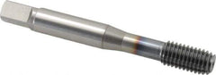 OSG - M8x1.25 Metric Coarse D9 Thread Limit Modified Bottoming Thread Forming Tap - Powdered Metal High Speed Steel, TiCN Finish, 2-23/32" OAL, 1-1/8" Thread Length, Right Hand Thread, Series EXOTAP NRT - Apex Tool & Supply