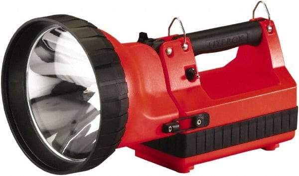 Streamlight - Xenon Bulb, 3,350 Lumens, Spotlight/Lantern Flashlight - Orange Plastic Body, 1 12V Battery Included - Apex Tool & Supply