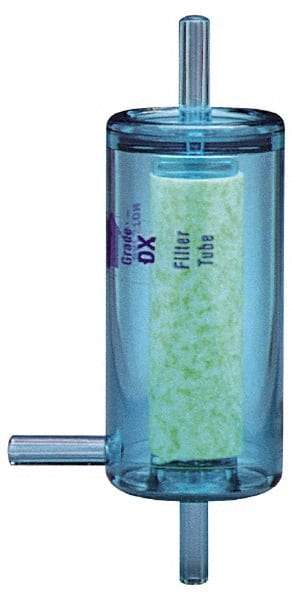 Parker - 1/4" Outlet, 125 Max psi, Inline Filters, Regulators & Lubricators - 14.6 CFM, Disposable Gas or Liquid Filter, 4-1/2" Long - Apex Tool & Supply