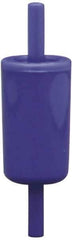 Parker - 1/4" Outlet, 125 Max psi, Inline Filters, Regulators & Lubricators - 7.3 CFM, Disposable Gas or Liquid Filter, 3-1/4" Long - Apex Tool & Supply
