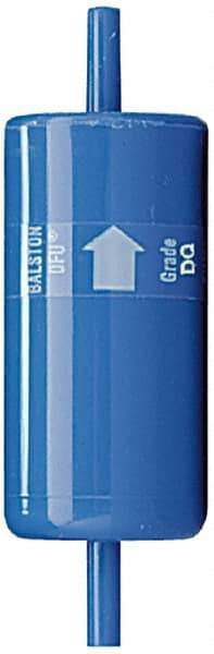 Parker - 1/4" Outlet, 125 Max psi, Inline Filters, Regulators & Lubricators - 7.3 CFM, Disposable Gas or Liquid Filter, 4-1/2" Long - Apex Tool & Supply