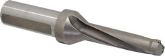 Kennametal - 3-1/2" Max Drill Depth, 4xD, 7/8" Diam, Indexable Insert Drill - 2 Inserts, 1-1/4" Shank Diam, Straight Shank - Apex Tool & Supply