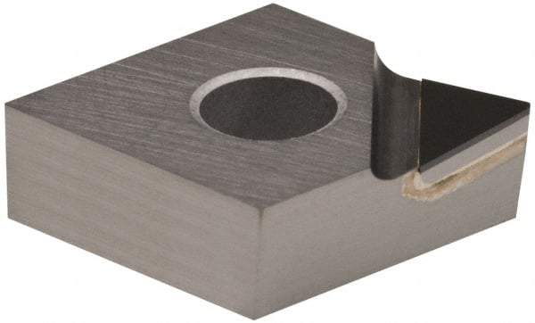 Hertel - HT-CNMX431 Grade HT420CD Polycrystalline Diamond (PCD) Turning Insert - Uncoated, Diamond, 1/2" Inscr Circle, 3/16" Thick, 1/64" Corner Radius - Apex Tool & Supply