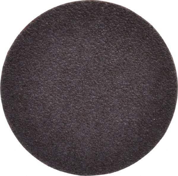 Norton - 2" Diam, 60 Grit Aluminum Oxide Adhesive PSA Disc - Coarse Grade, Brown, X Weighted Backing, Flexible - Apex Tool & Supply