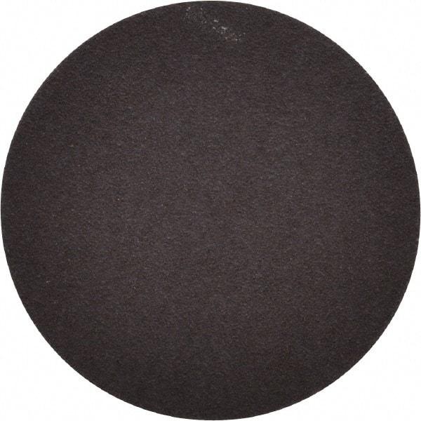Norton - 3" Diam, 100 Grit Aluminum Oxide Adhesive PSA Disc - Medium Grade, Brown, X Weighted Backing, Flexible - Apex Tool & Supply