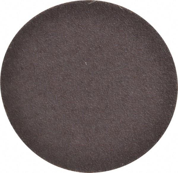 Norton - 5" Diam, 40 Grit Aluminum Oxide Adhesive PSA Disc - Very Coarse, Maroon, X Weighted Cloth Backing, Flexible - Apex Tool & Supply