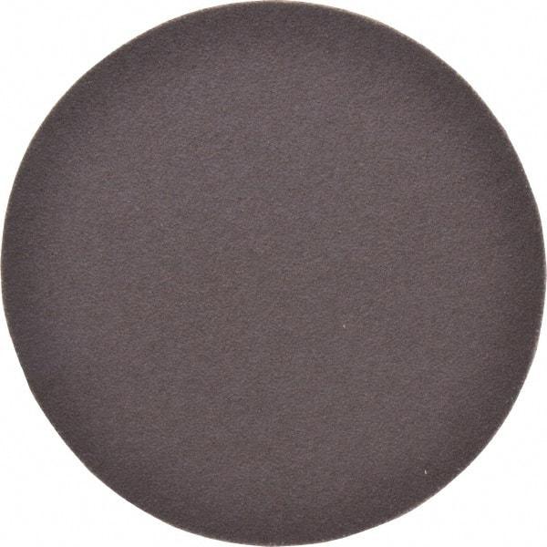 Norton - 5" Diam, 100 Grit Aluminum Oxide Adhesive PSA Disc - Medium Grade, Maroon, X Weighted Backing, Flexible - Apex Tool & Supply