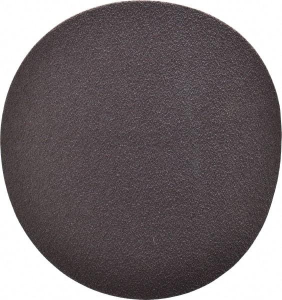 Norton - 6" Diam, 80 Grit Aluminum Oxide Adhesive PSA Disc - Coarse Grade, Brown, X Weighted Backing, Flexible - Apex Tool & Supply
