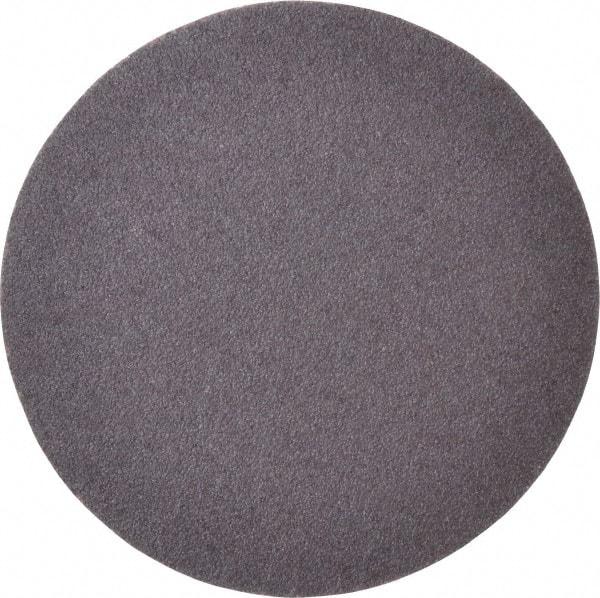 Norton - 8" Diam, 36 Grit Aluminum Oxide Adhesive PSA Disc - Very Coarse, Maroon, X Weighted Cloth Backing, Flexible - Apex Tool & Supply