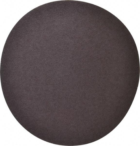 Norton - 8" Diam, 60 Grit Aluminum Oxide Adhesive PSA Disc - Coarse Grade, Maroon, X Weighted Backing, Flexible - Apex Tool & Supply