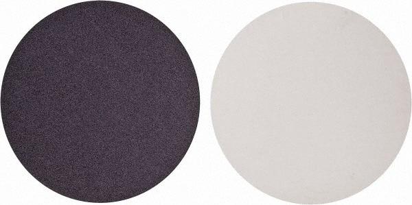 Norton - 10" Diam, 36 Grit Aluminum Oxide Adhesive PSA Disc - Very Coarse, Brown, X Weighted Cloth Backing, Flexible - Apex Tool & Supply