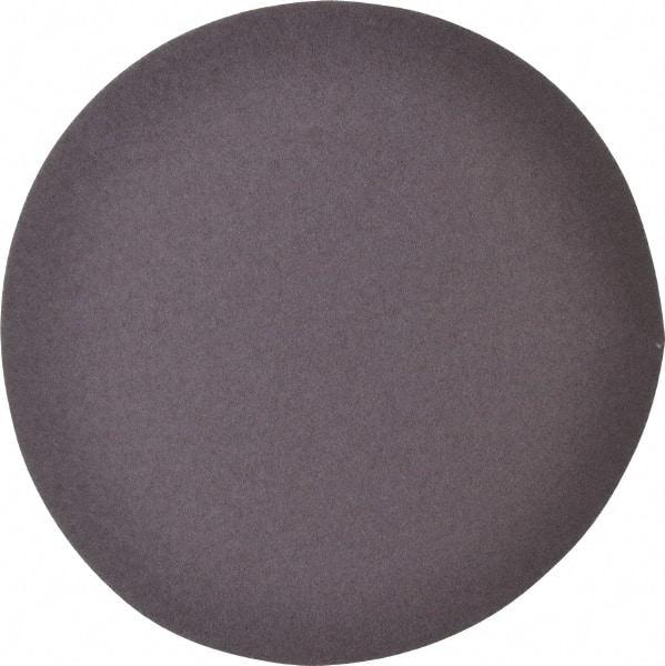 Norton - 10" Diam, 50 Grit Aluminum Oxide Adhesive PSA Disc - Coarse Grade, Brown, X Weighted Backing, Flexible - Apex Tool & Supply