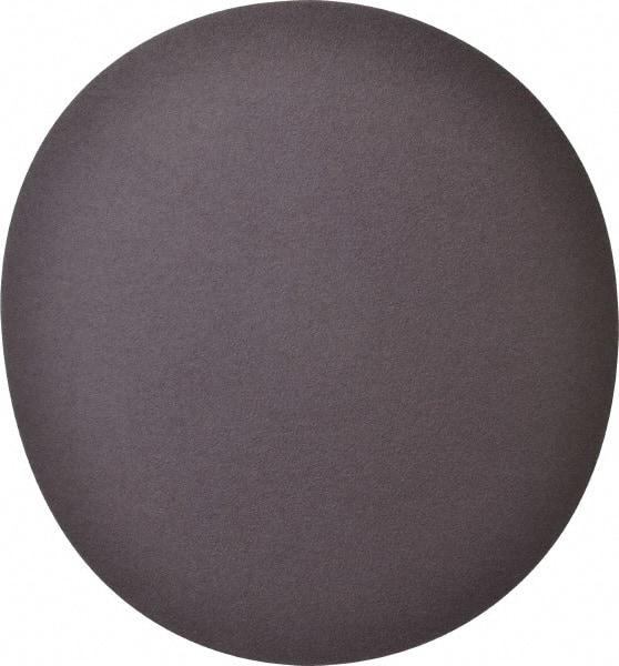 Norton - 10" Diam, 80 Grit Aluminum Oxide Adhesive PSA Disc - Coarse Grade, Brown, X Weighted Backing, Flexible - Apex Tool & Supply