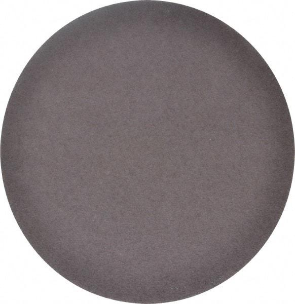 Norton - 12" Diam, 36 Grit Aluminum Oxide Adhesive PSA Disc - Very Coarse, Brown, X Weighted Cloth Backing, Flexible - Apex Tool & Supply