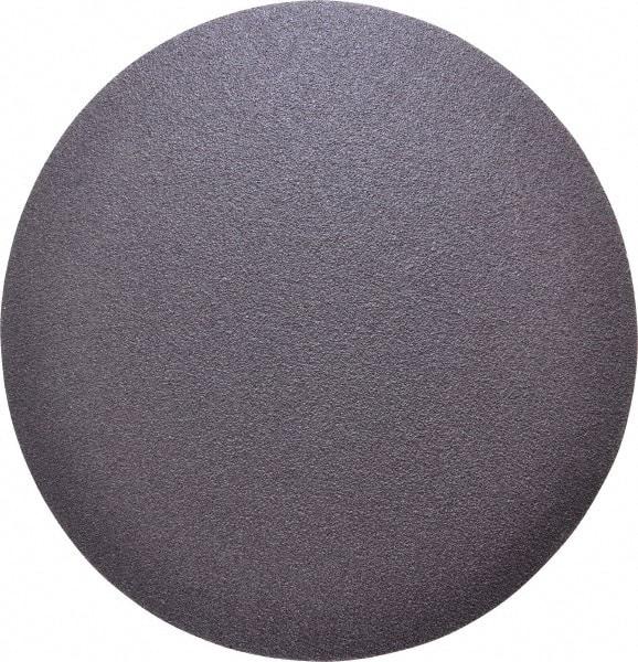 Norton - 12" Diam, 40 Grit Aluminum Oxide Adhesive PSA Disc - Very Coarse, Brown, X Weighted Cloth Backing, Flexible - Apex Tool & Supply