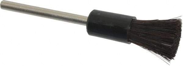 Weiler - 5/16" Brush Diam, End Brush - 1/8" Diam Shank, 25,000 Max RPM - Apex Tool & Supply