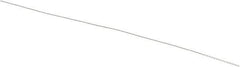 Weiler - 0.03" Diam Helical Nylon Tube Brush - 0.012" Filament Diam, 1/2" Brush Length, 4" OAL, 0.015" Diam Shank - Apex Tool & Supply