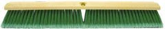 Weiler - 24" General Purpose Synthetic Push Broom - 3" Bristle Length, Foam Block, Threaded Handle Connection, Handle Sold Separately - Apex Tool & Supply
