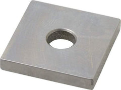 Mitutoyo - 0.147" Square Steel Gage Block - Accuracy Grade 0, Includes Certificate of Inspection - Apex Tool & Supply