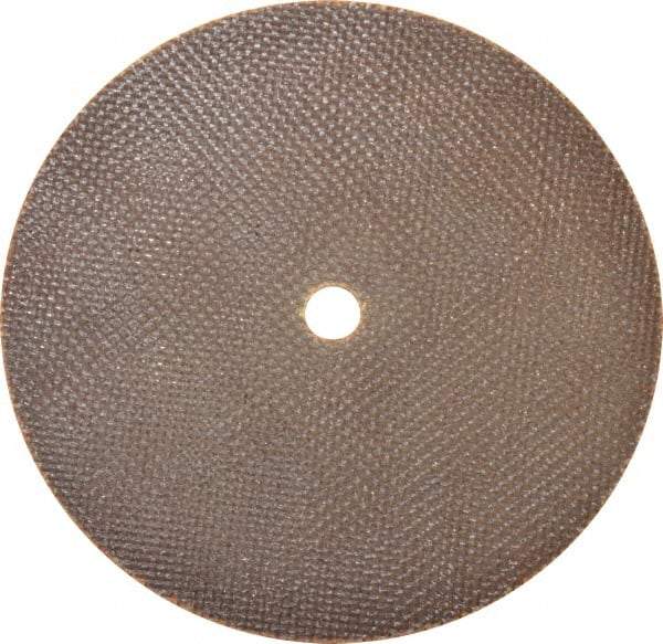 Norton - 6" 60 Grit Aluminum Oxide Cutoff Wheel - 0.06" Thick, 1/2" Arbor, 10,190 Max RPM, Use with Die Grinders - Apex Tool & Supply