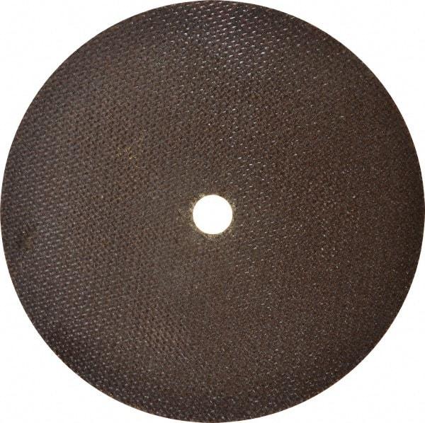 Norton - 7" 60 Grit Aluminum Oxide Cutoff Wheel - 0.06" Thick, 5/8" Arbor, 8,730 Max RPM, Use with Circular Saws - Apex Tool & Supply