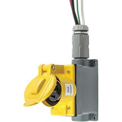 Hubbell Wiring Device-Kellems - GFCI Cords & Power Distribution Centers Mount Type: Wall Number of Outlets: 1 - Apex Tool & Supply