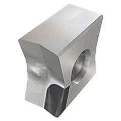 Iscar - LNAW1106 S Grade IB85 CBN Milling Insert - Uncoated, 0.465" Thick, 0.79mm Corner Radius - Apex Tool & Supply