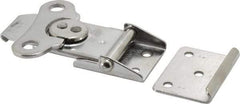 Value Collection - 3.43" Long x 2-3/4" Wide x 0.67" High, Draw Latch - Stainless Steel, with Natural Finish - Apex Tool & Supply