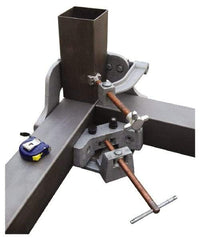 Strong Hand Tools - Fixed Angle, 3 Axes, 5.32" Long, 2-1/4" Jaw Height, 4-3/4" Max Capacity, Steel Angle & Corner Clamp - 90° Clamping Angle - Apex Tool & Supply