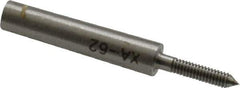 SPI - #0-80, Class 3B, Single End Plug Thread No Go Gage - Steel, Size 000 Handle Not Included - Apex Tool & Supply
